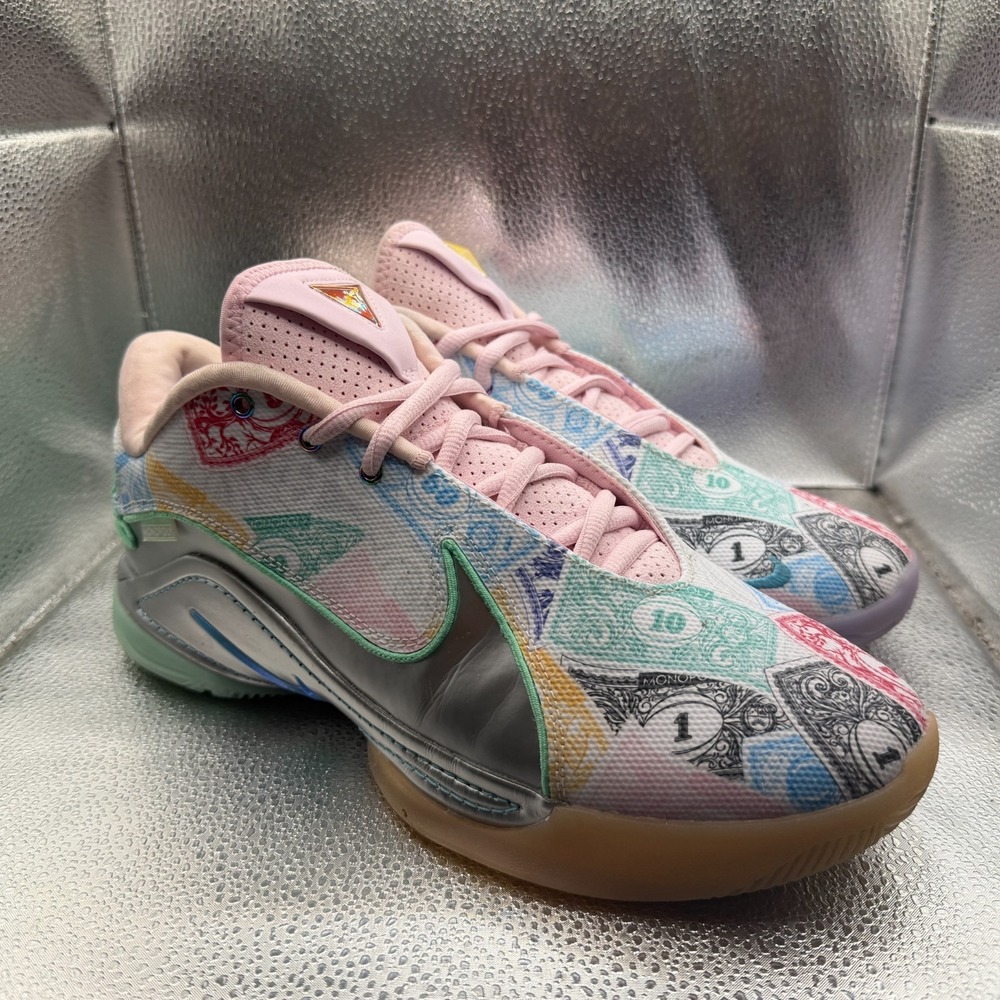 Size 10.5 Nike Monopoly‎ x LeBron 22 QS Currency Mens Sneaker Shoes FZ1097-100